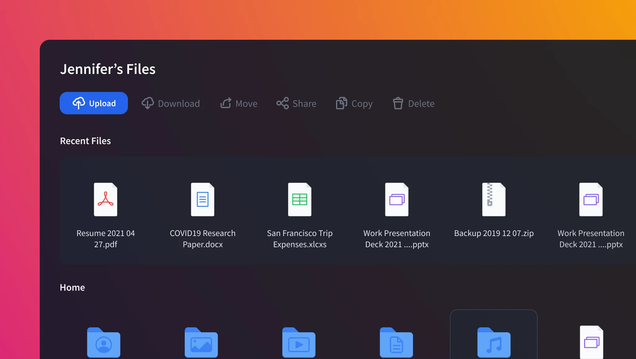Desktop Files